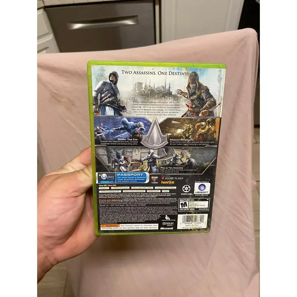 Assassin's Creed: Revelations (Microsoft Xbox 360, 2011) CIB